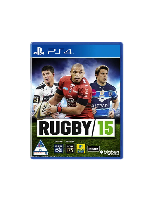 Rugby 15 PS4 (Used) – Take the Field with Authentic Rugby Action