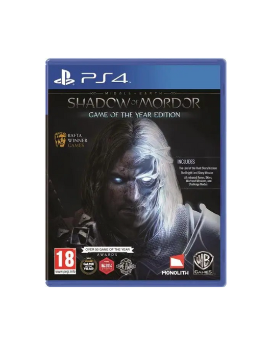 Middle-earth: Shadow of Mordor (Used)  | PS4